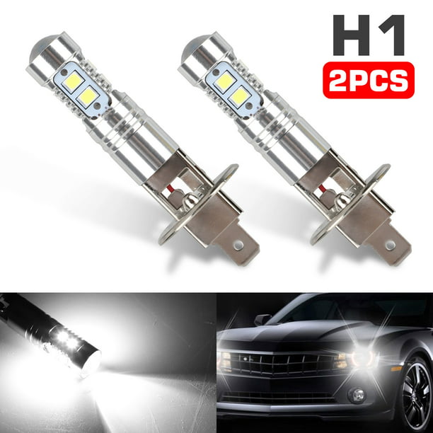 2x H1 LED Headlight Bulbs Conversion Kit High Low Beam Fog Light 35W 6000K White 
